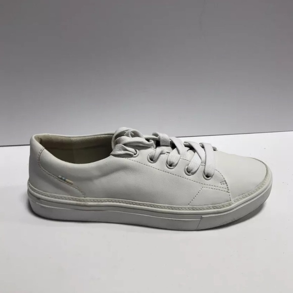 Toms Alex Womens Sneaker White Leather Size 10 M - Picture 1 of 6